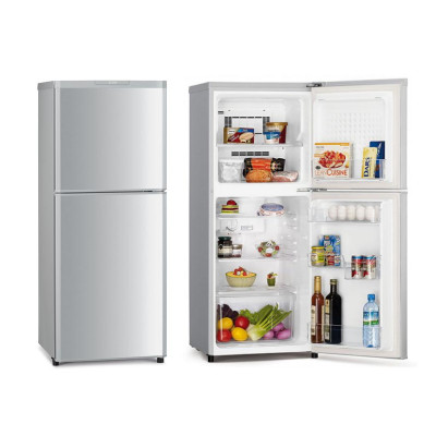 MitsubishiElectric 三菱電機 MRH15R 128公升 雙門雪櫃 閃銀色